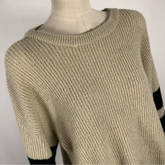 JOHN + JENN Stylish Beige and Black Women's Sweater S - Picture 4 of 11